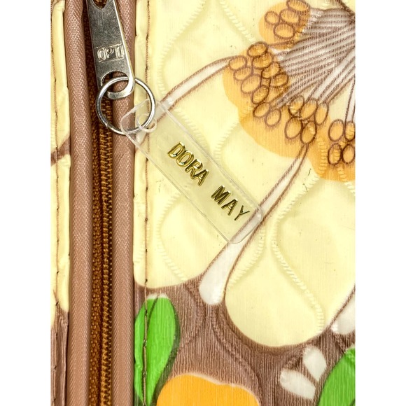 Vintage 70s Hanging Garment Jumbo Bag Closet Organizer Storage Rack Floral NEW - Picture 3 of 13